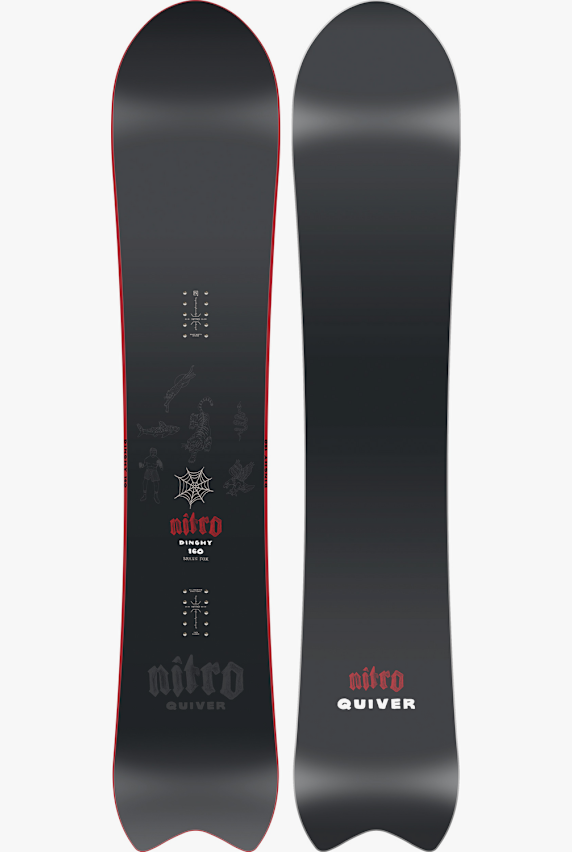 Nitro Dinghy snowboard 26/27 Nero 55129 1