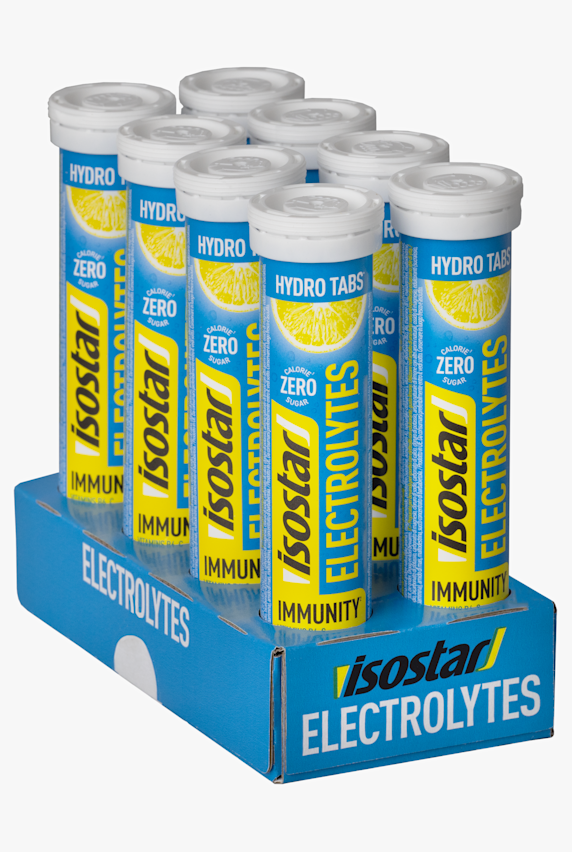 Isostar Electrolytes Lemon 8 x (18 x 5 g) comprimés effervescents Jaune 55140 1