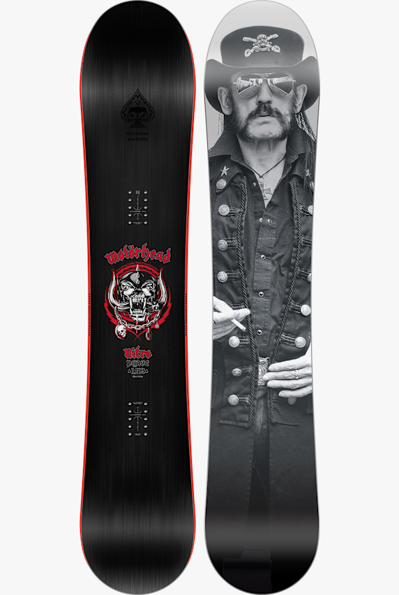 Nitro Phase x Motorhead snowboard 26/27 Nero 55195 1