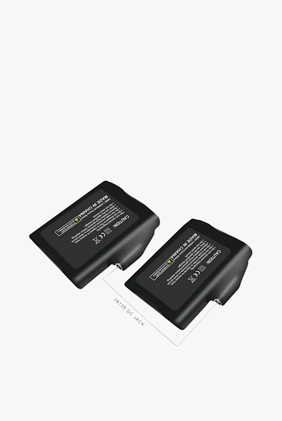 Savior 2-Pack 3000mAh batteria Nero 55758 1
