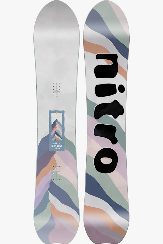 Nitro Drop Damen Snowboard 26/27 Weiss 55838 1