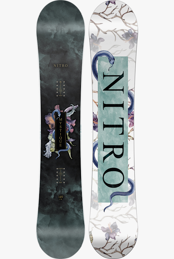 Nitro Mystique snowboard femmes 26/27 Noir 56840 1