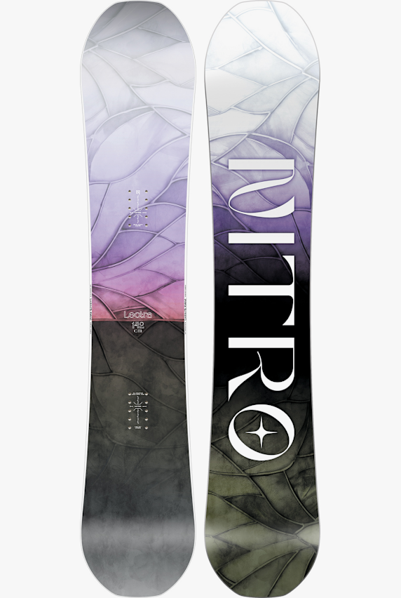 Nitro Lectra Leaf snowboard donna 26/27 Viola 64669 1
