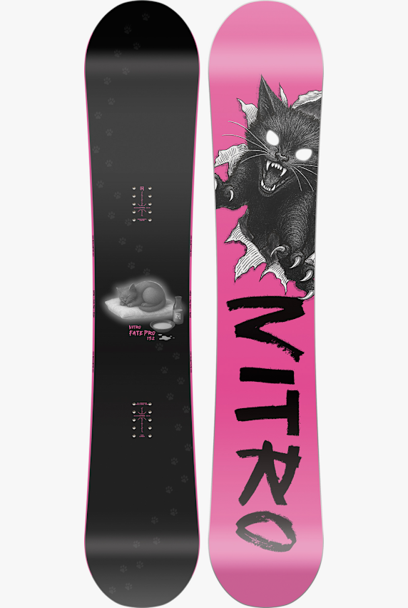Nitro Fate Pro snowboard donna 26/27 Nero 64668 1