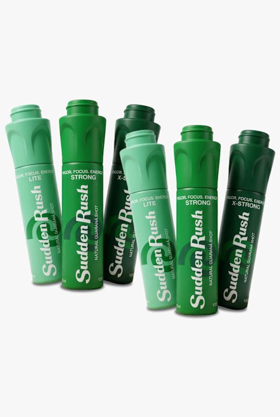 Sudden Rush 6-Pack Starter Pack fiale da bere Verde 58615 1