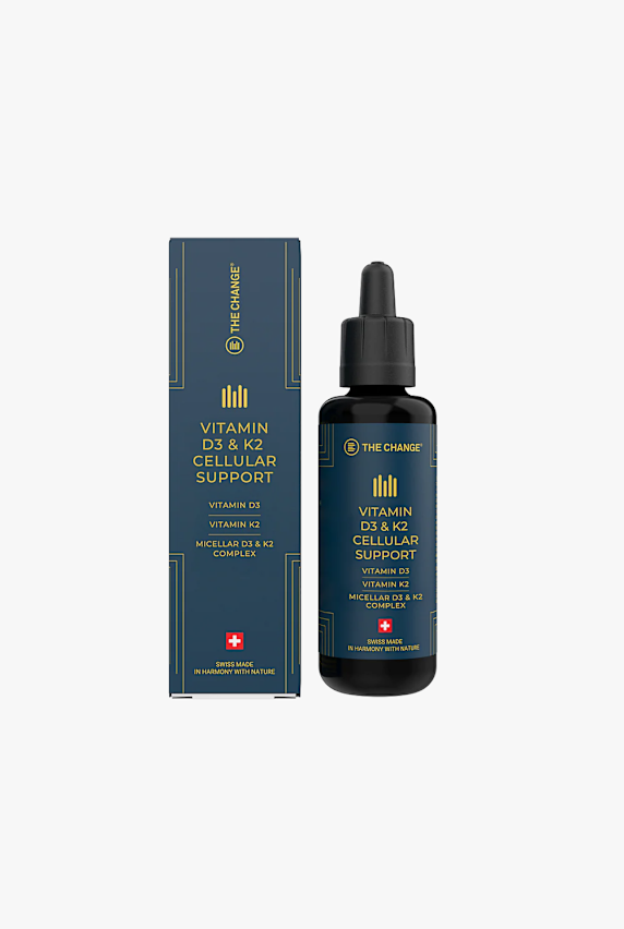 BE THE CHANGE Vitamins D3 & K2 Cellular Support Nahrungsergänzung Grün 56570 1
