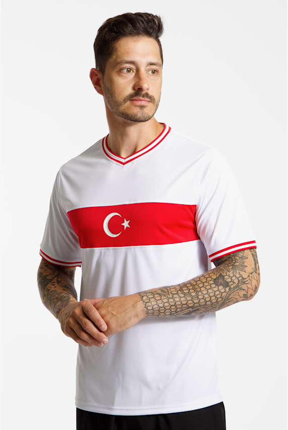 POWERZONE Turchia Fan t-shirt uomo Bianco 56585 1