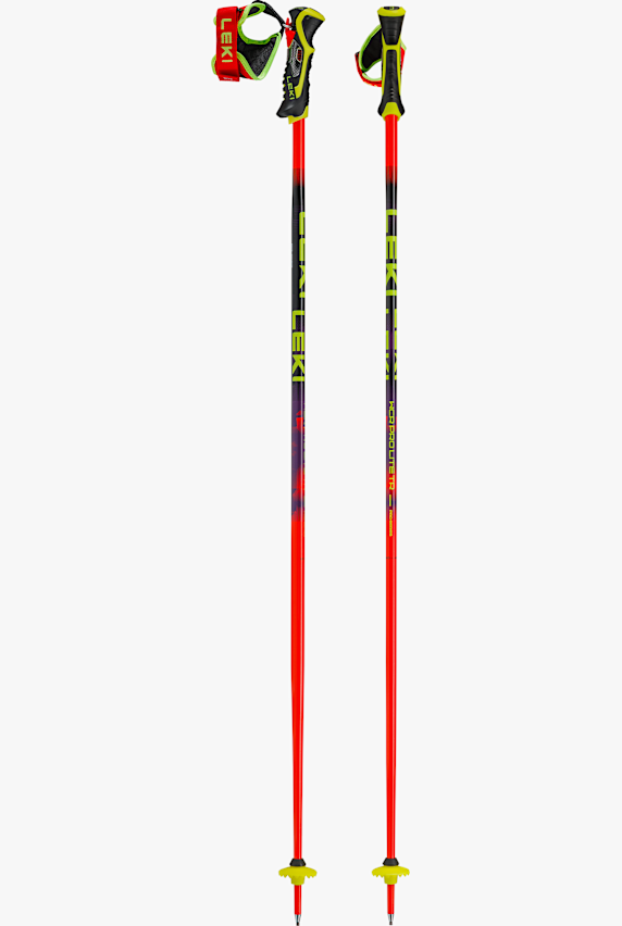 LEKI WCR Pro Lite SL TR bastone da sci Rosso 57165 1
