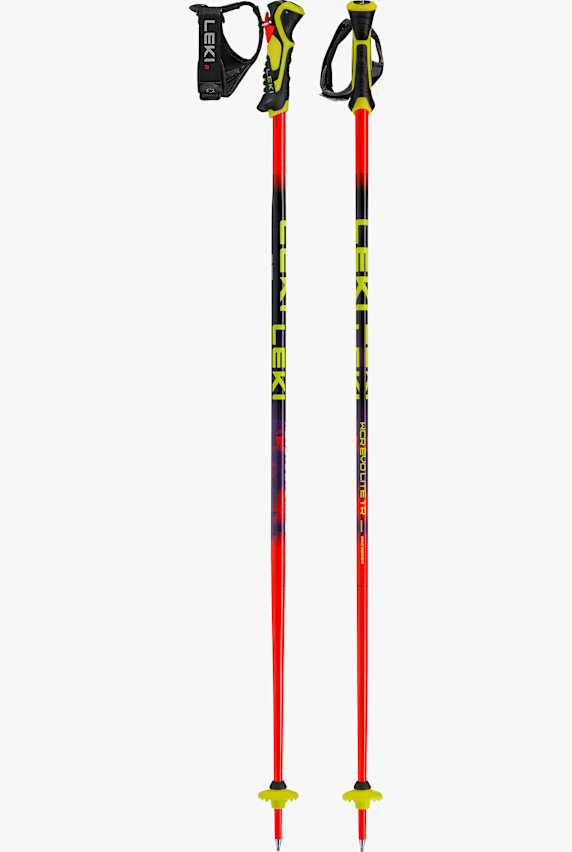 LEKI WCR Evo Lite SL TR bastone da sci bambini Rosso 57181 1