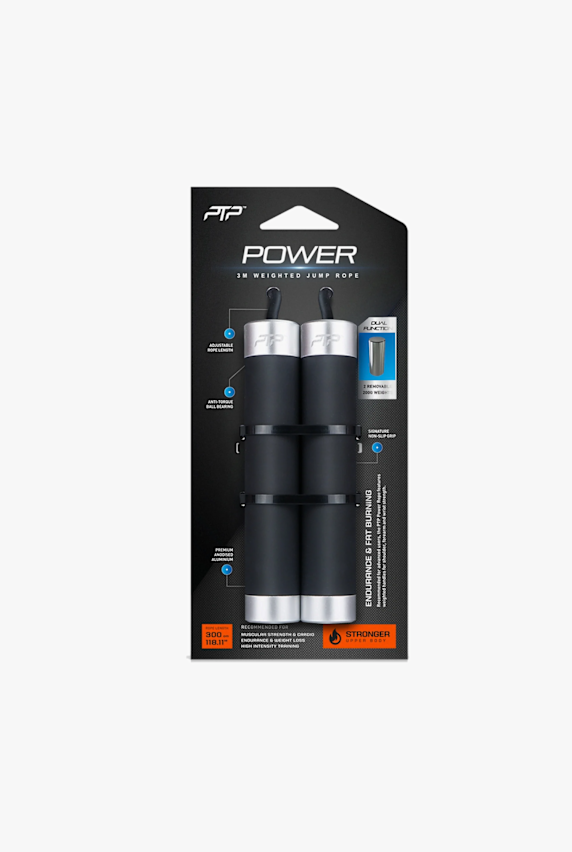 PTP Power Weighted corda per saltare Nero 58182 1