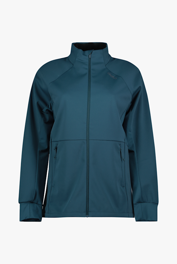 Odlo Essentials Warm veste de ski de fond femmes Petrol 58382 1