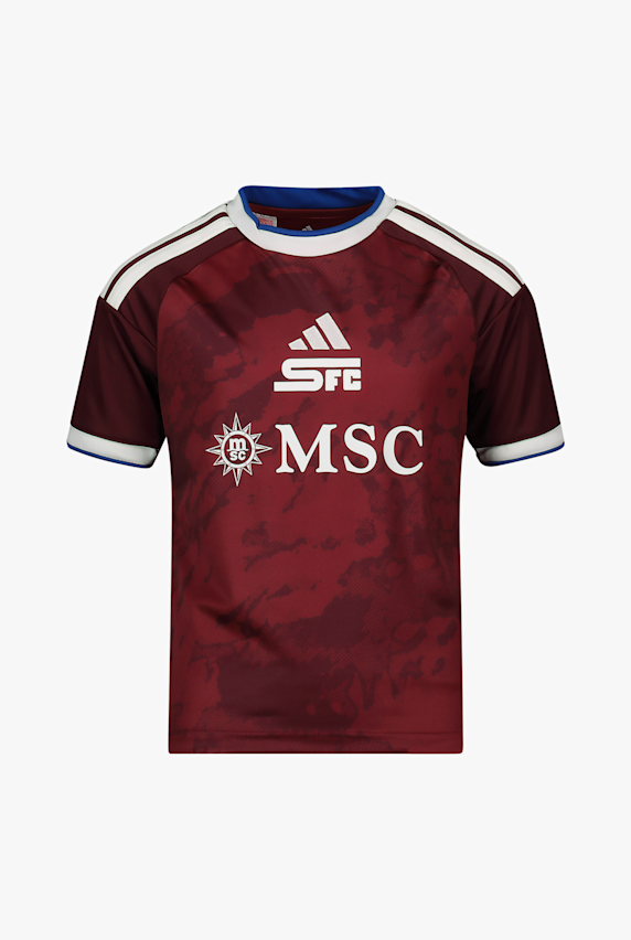 adidas FC Servette Home Replica maglia da calcio bambini 26/27 Rosso 58618 1