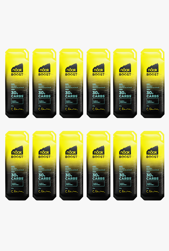 näak Boost Energy™ Ice Mint 12 x 48 g gel energetico Giallo 64676 1