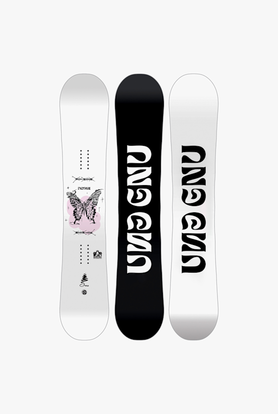 Gnu Fiction Damen Snowboard 26/27 Weiss 69922 1