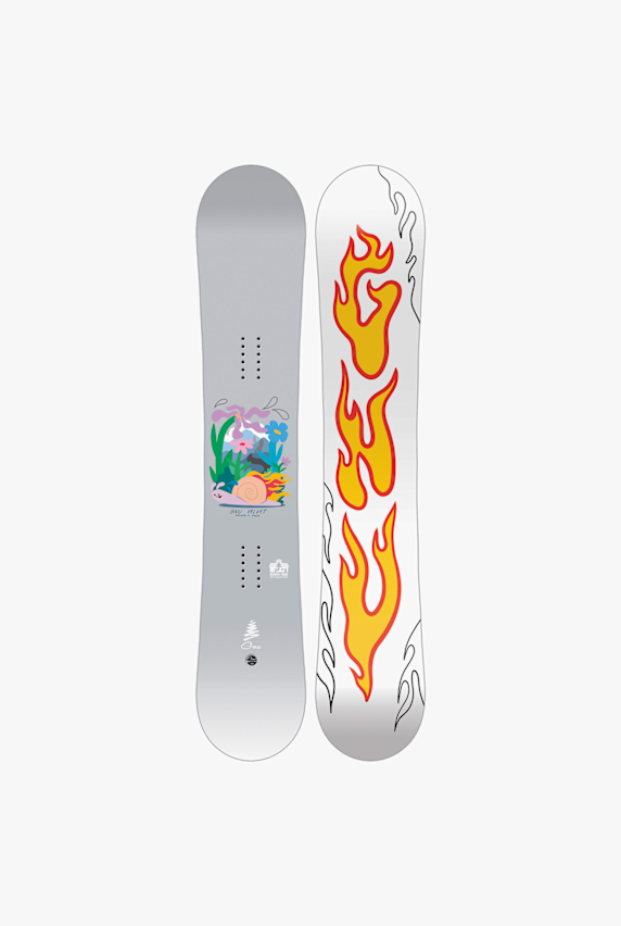 Gnu Velvet Damen Snowboard 26/27 Silber 69924 1