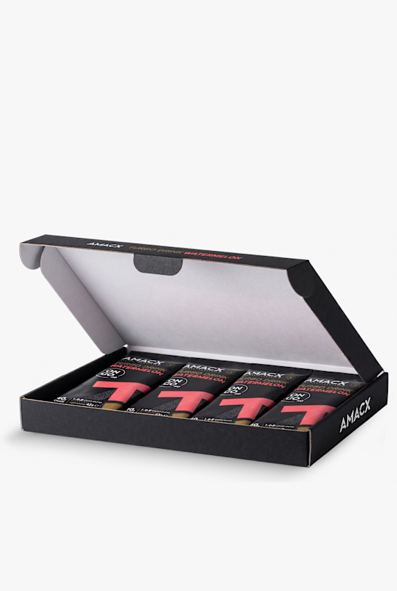 AMACX Turbo Drink On the Go Watermelon 12 x 42 g polvere per bevande Rosso 67069 1