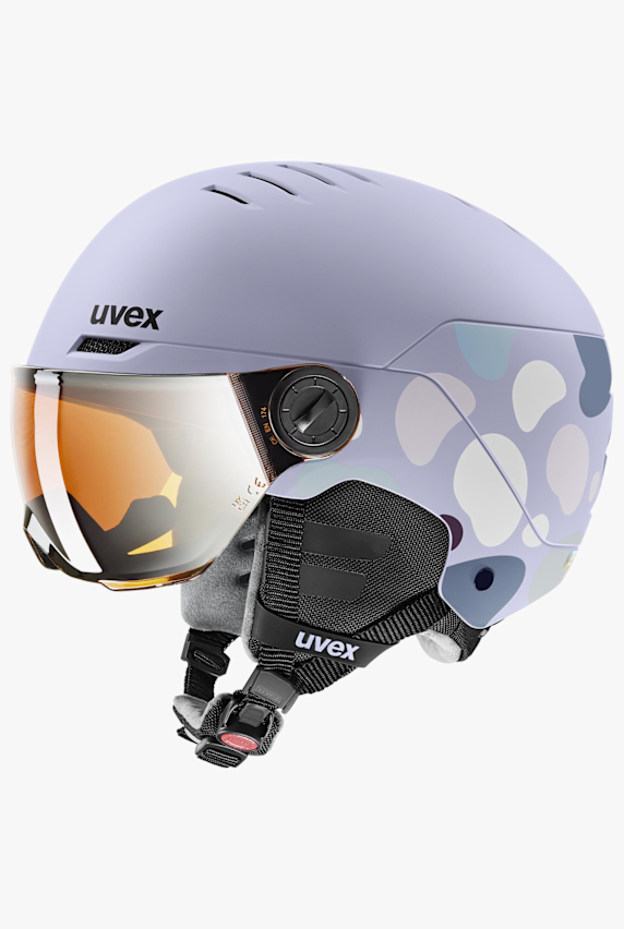 uvex rocket visor casque de ski enfants Violet 76355 1