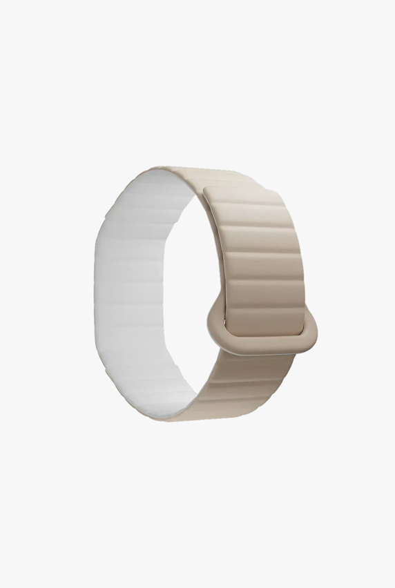 Polar Loop Magnetic Silicone braccialetto Beige 76523 1