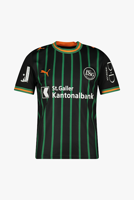 PUMA FC St.Gallen Away Replica maglia da calcio bambini 26/27 Nero 76786 1