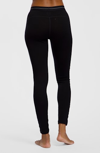 icebreaker Merino 260 Tech Damen Thermohose Schwarz