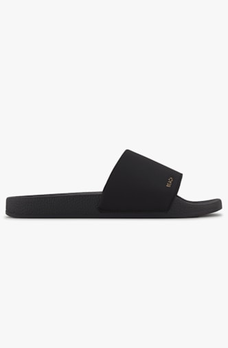 BEACH MOUNTAIN DLX Herren Slipper Schwarz