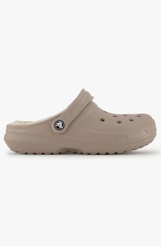 Crocs Classic Lined Clog slipper donna Beige