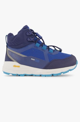 Trollkids Skarvan Hiker Mid XT chaussures de randonnée enfants Bleu