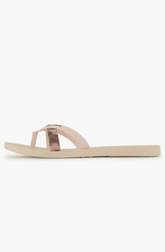 Ipanema Kirei Chich tongs femmes Beige