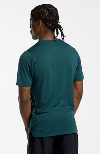 New Balance Athletics Run Herren T-Shirt Grün