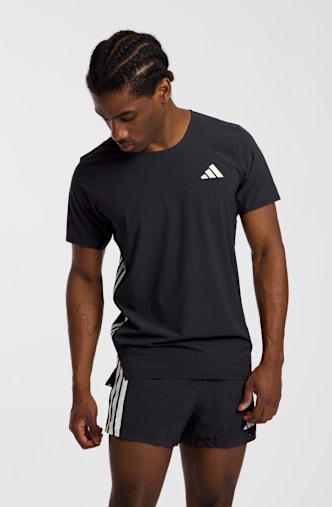 adidas Adizero Running t-shirt hommes Noir