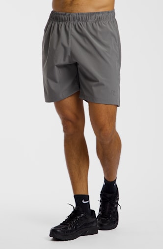 POWERZONE 7" Herren Short Grau