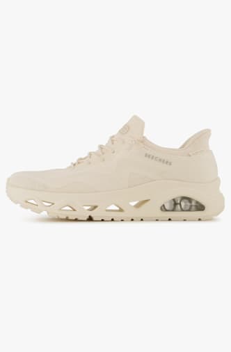 Skechers Slip-ins: UNO Glide-Step - Air Gliders sneaker donna Bianco