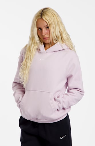 Nike Studio Fleece Medium Weight hoodie femmes Rose