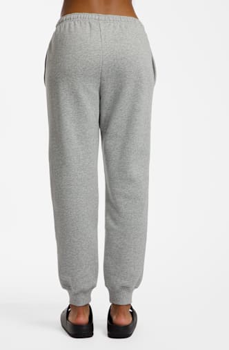 Nike Studio Fleece Mid Waist Damen Trainerhose Grau