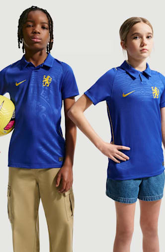Nike Chelsea FC Home Replica maillot de football enfants 26/27 Bleu