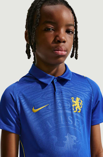 Nike Chelsea FC Home Replica maillot de football enfants 26/27 Bleu