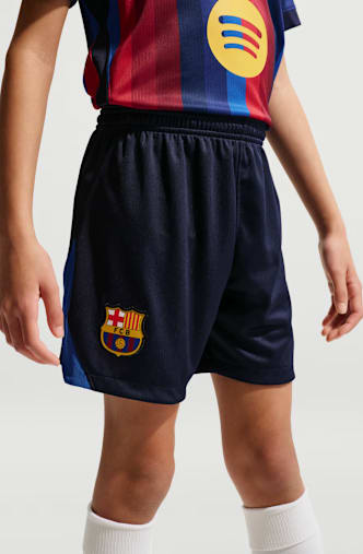 Nike FC Barcellona Home Replica short bambini 26/27 Nero