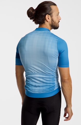 Rapha Core Herren Biketrikot Blau