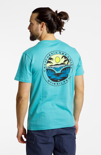 Quiksilver CA Dreaming t-shirt hommes Turquoise