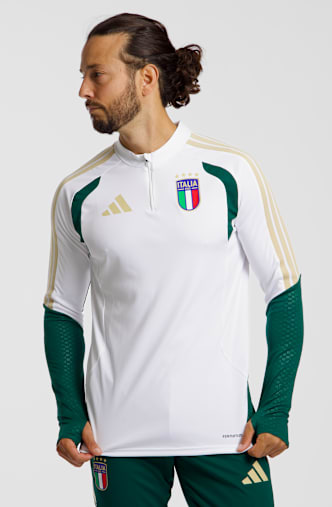 adidas Italia Tiro 26 longsleeve uomo Bianco