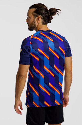 adidas Spanien PreMatch T-Shirt WM 2026 Blau