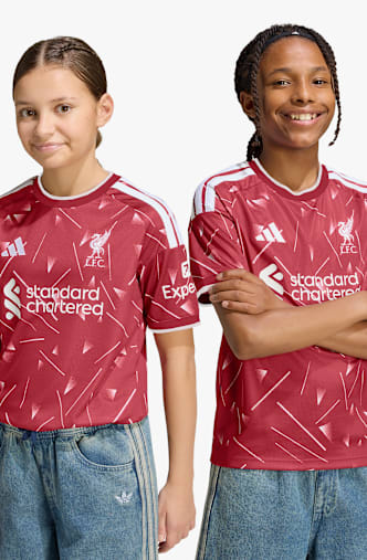 adidas Liverpool FC Home Replica maillot de football enfants 26/27 Rouge