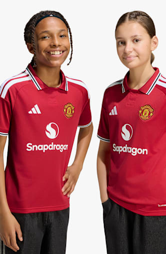 adidas Manchester United Home Replica maillot de football enfants 26/27 Rouge