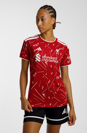 adidas Liverpool FC Home Replica maglia da calcio donna 26/27 Rosso
