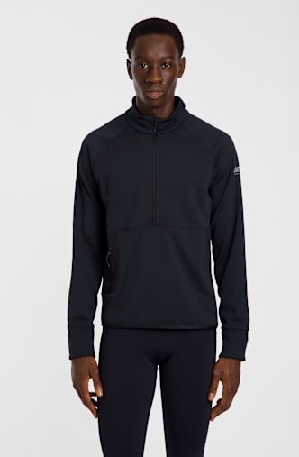 Ciele VLV Half-Zip midlayer hommes Noir