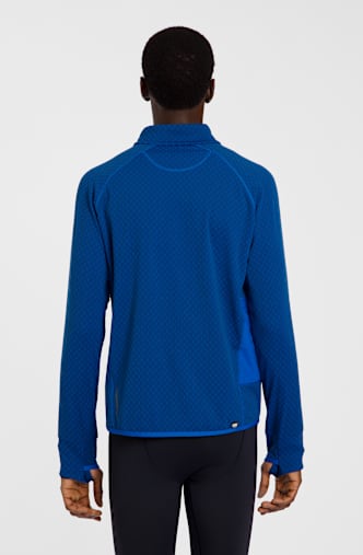 Ciele VLV Half-Zip midlayer hommes Bleu
