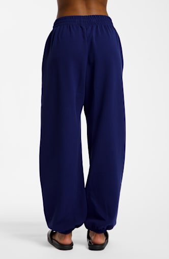 adidas Soft Lux Damen Trainerhose Blau