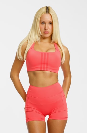 adidas Optime Workout Medium soutien-gorge de sport femmes Rose