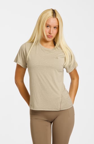 adidas Designed 4 Training t-shirt donna Beige