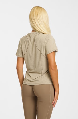adidas Designed 4 Training t-shirt femmes Beige
